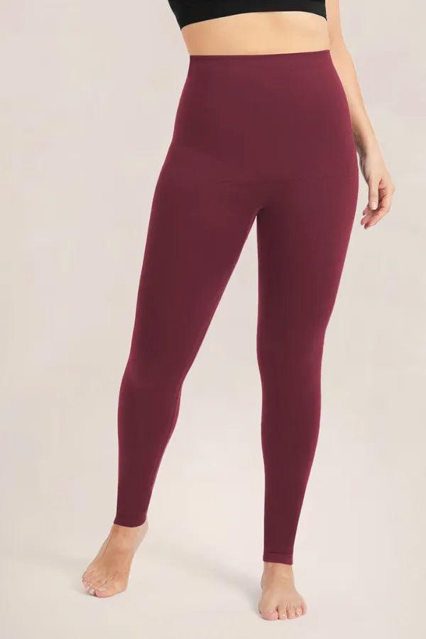 Seamless Mid-Rise Shaping Leggings