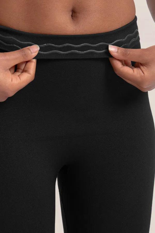Legging Modeladora de Cintura Média Sem Costura