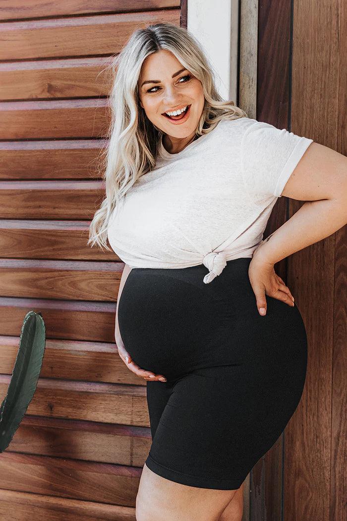 Shorts Suporte de Barriga de Maternidade