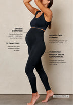 Legging Maternidade: Alívio para Lombar e Sustentação Anatômica