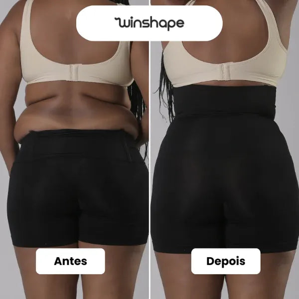 Short Modelador Winshape Redutor de Medidas (Compre 1 Leve 2)