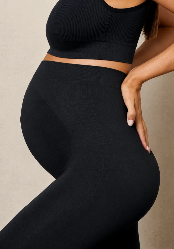Legging Maternidade: Alívio para Lombar e Sustentação Anatômica