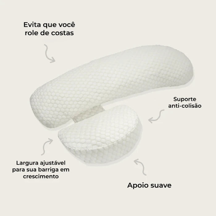 Travesseiro para Gestante Winshape - Suporte Essencial Para a Sua Gravidez