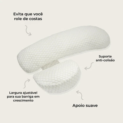 Travesseiro para Gestante Winshape - Suporte Essencial Para a Sua Gravidez
