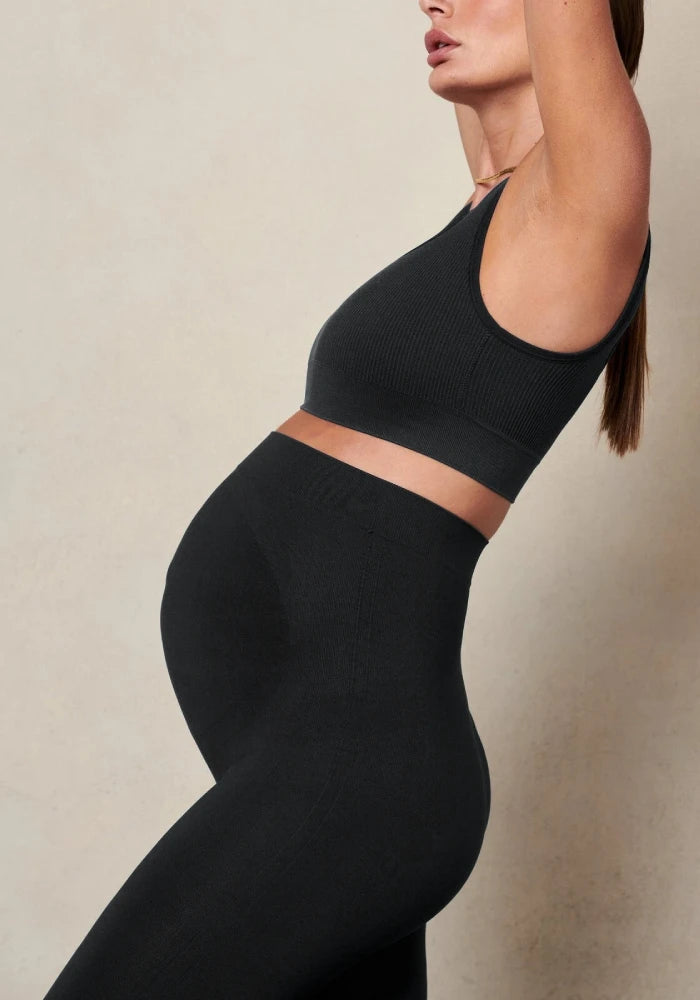 Legging Maternidade: Alívio para Lombar e Sustentação Anatômica