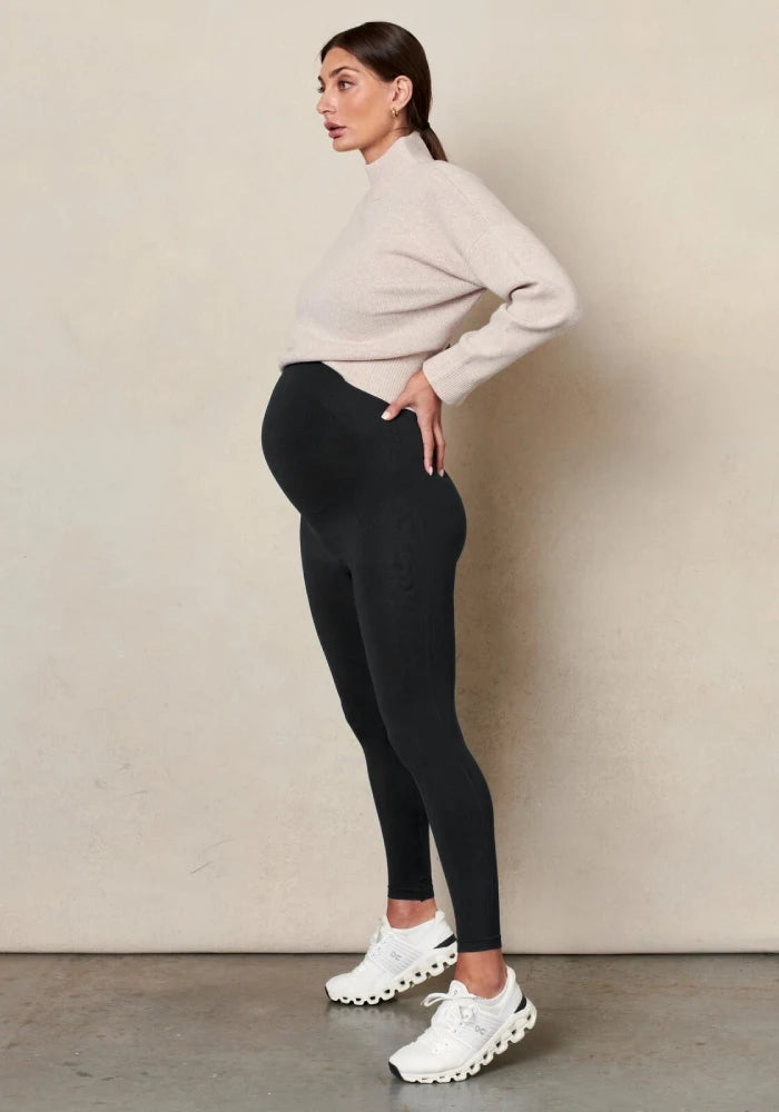 Legging Maternidade: Alívio para Lombar e Sustentação Anatômica